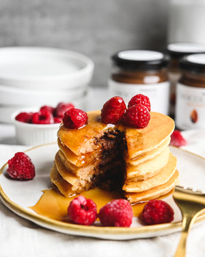 Almond Chocolate Pancake